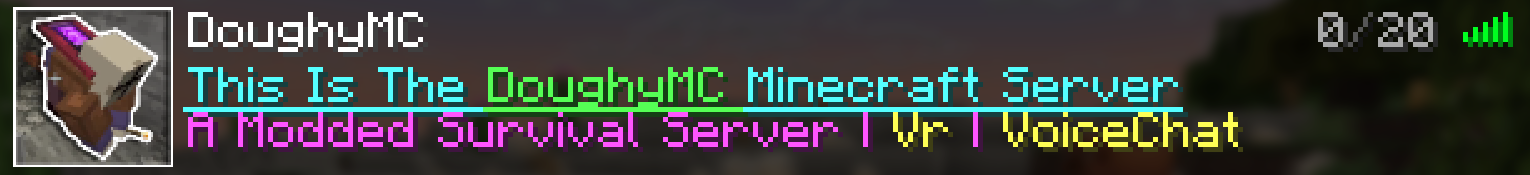 Minecraft Java Server Screenshot